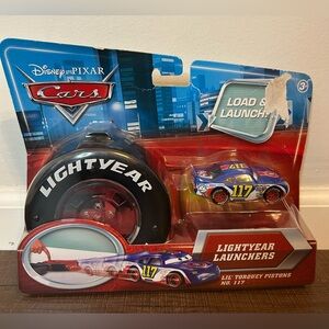 2009 Mattel Disney Pixar Cars Lightyear Launchers Lil' Torquey Pistons No. 117